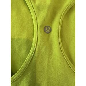 Lululemon Tank Bright Yellow, Small